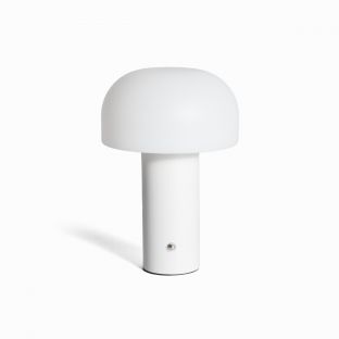 Square White Mushroom Lamp