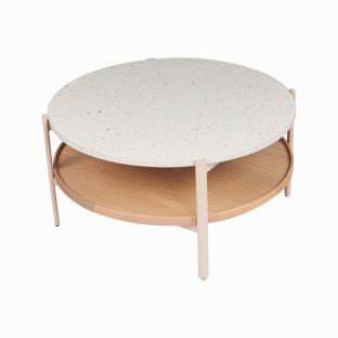 Creme Coffee Table (Round)