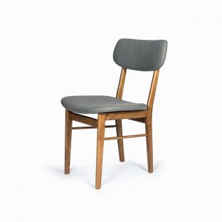 Crimson Grey Side Chair