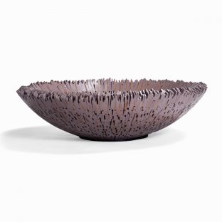 Decorative Bowl in Lilac Finish
