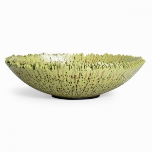 Decorative Bowl in Lime Finish