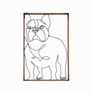 Doggo Portrait 0.2 Wire Art