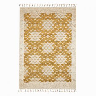 Fariya Yellow Rectangular Carpet Rug