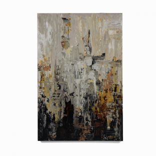Fortress Textured Abstract Painting