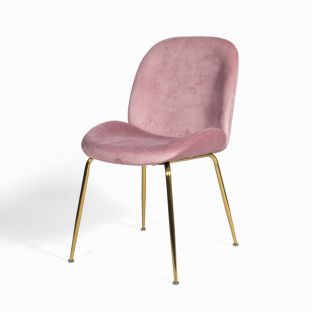 Halo Design Cleo Blushed Modern Dining Chair