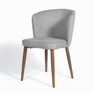 Halo Design Riley Gray Modern Dining Chair