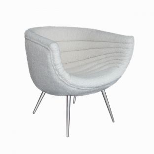 Nouveau Lounge Chair White