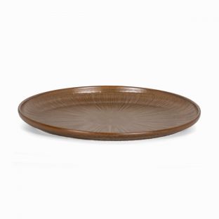 Oriental Slant Platter 10"