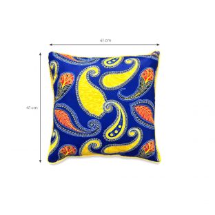 Paisley Fantasy Pillow Cover-Square S