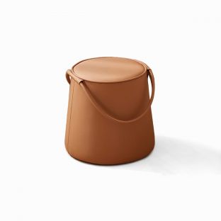 Peony Brown Stool