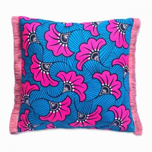 Pink Florals Pillow Cover