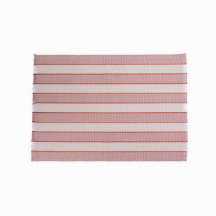 Mauve, Light Pink & Tan Plain Placemats (Set of 6)