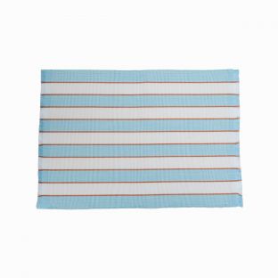 Ocean Blue White Tan Placemats (Set of 6)