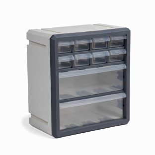 Qubit Deca Cube Plastic Organizer Box