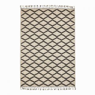 Ranya Charcoal Rectangular Carpet Rug