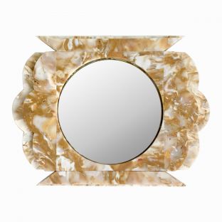 Reflector Retablos Series Gold Hanging Mirror