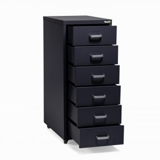 Scarlett Stage 6-Layers Filing Cabinet-Grey