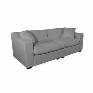 Serenity 2-Seater Sofa in Raleigh Fog Grey