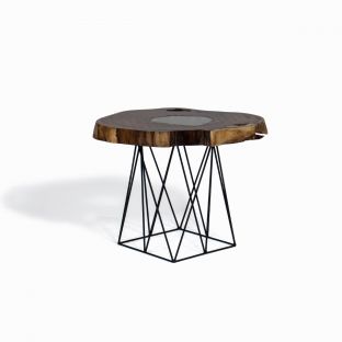 Rufaro Wooden Side Table