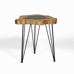 Bontu Wooden Side Table