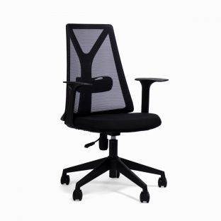 Swivel Office Staff Chair M6235 Black