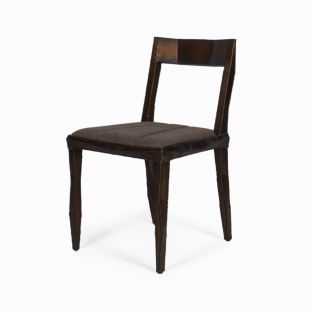 Sticci Metal and Fabric Dining Chair