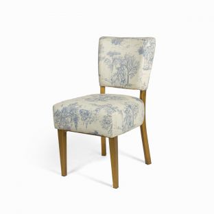 Upcycled Eggshell Accent/Dining Chair