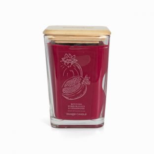 Yankee Candle Well Living Collection, Large - Reviving Pomegranate & Cedarwood Scented Candle