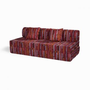 Neo Red Sofa Bed Queen(Franco Fabric)