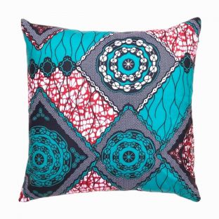 Turquoise Delight Pillow Cover