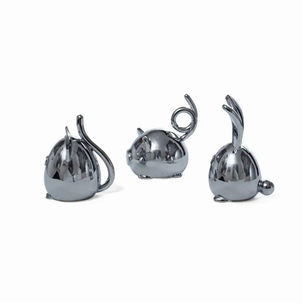 Squiggy Ring Holder Pig Rabbit and Cat shopITOOH